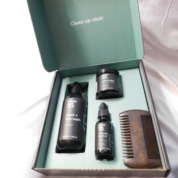 Every Man Jack Beard Kit Sea Salt - Picture 4 of 5